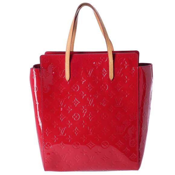 Louis Vuitton Catalina NS Monogram Vernis Tote Bag M90013 Rose Indian - Picture 3 of 9